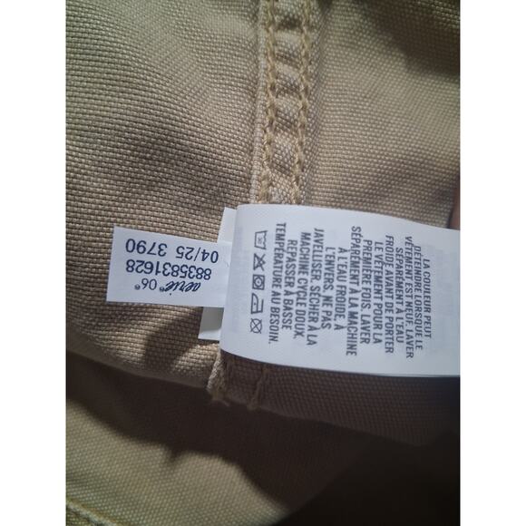 Aerie Womens size XL Canvas Button Up Lifestyle Academia Cropped Chore Jacket - Picture 6 of 9